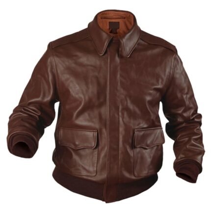 Authentic A2 Leather Flight Jacket WWII