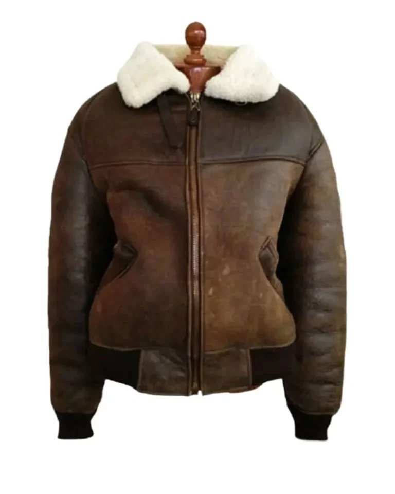 B3 Aviator Shearling Bomber Jacket