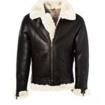 Fur Aviator Pilot Bomber Jacket