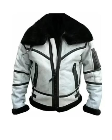 Men RAF B3 Bomber Flight Aviator Jacket