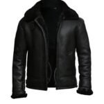 Mens Aviator B3 Shearling Sheepskin Jacket