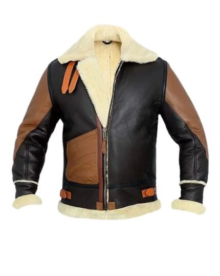 Mens B3 Aviator Shearling Sheepskin Jacket