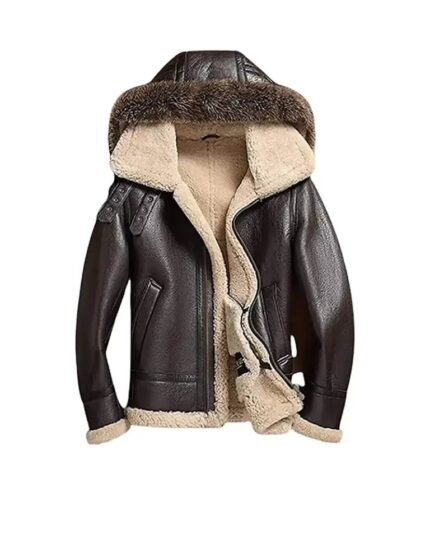 Men’s B3 Aviator Sheepskin Leather Jacket