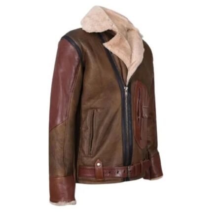 Mens RAF B3 Aviator Flying Bomber Jacket