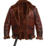 Men’s RAF British Shearling Aviator Jacket