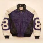 Michael Hoban 8 Ball Logo Purple and Black Jacket