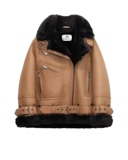 Women’s Aviator Moya Leather Jacket