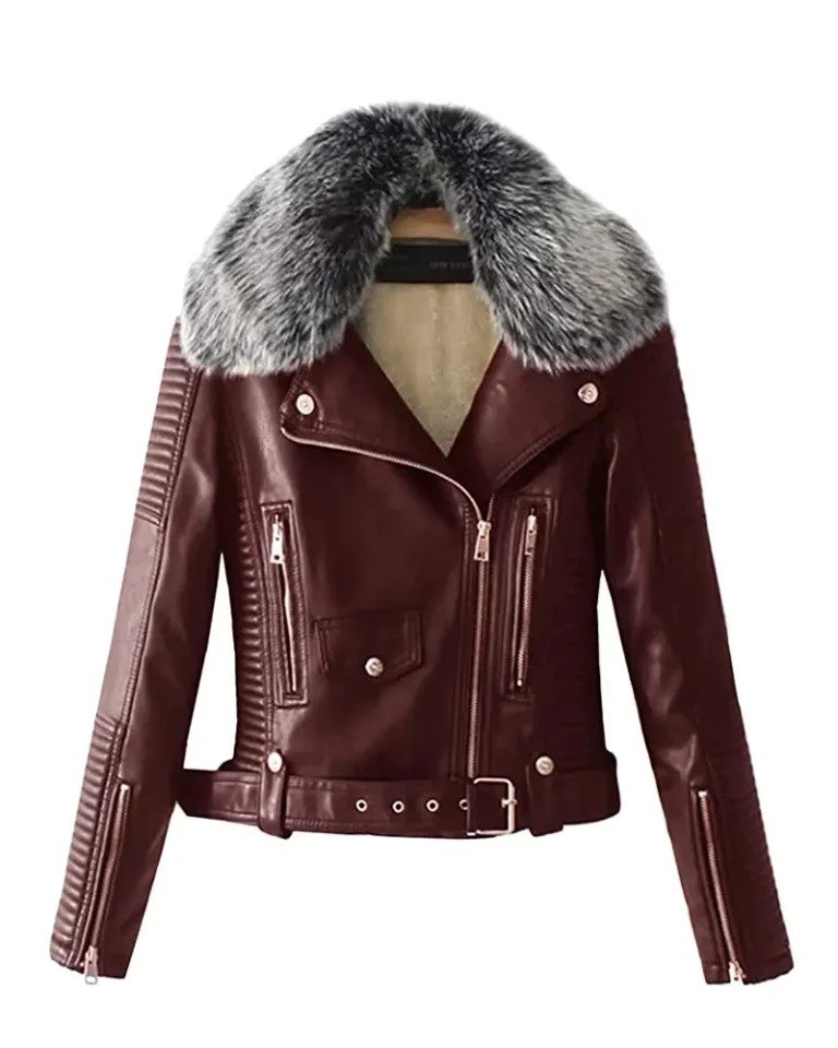 Womens-Faux-Fur-Quilted-Moto-Jac