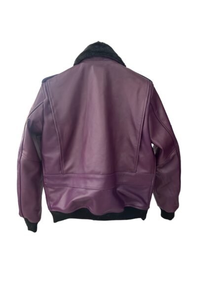 joker batman jacket back view