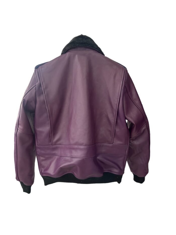 joker batman jacket back view
