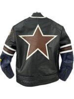 vanson leathers star jacket close up