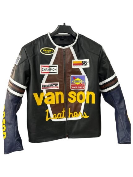 vanson star leather jacket