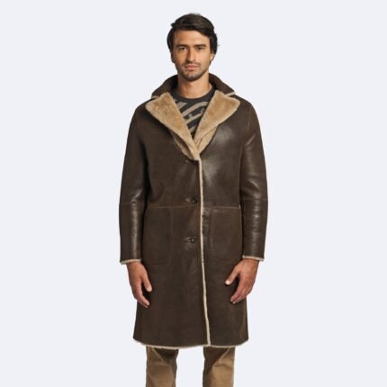 Durham Reversible Leather Coat