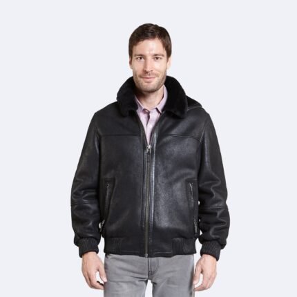 Edwin Sheepskin Leather Jacket