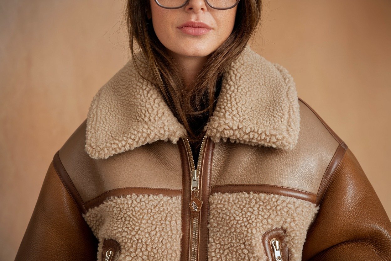 Women’s Aviator Shearling Jackets – An Effortless Way to Enhance One’s LooksWith the change of seasons and the cold months closing in, one needs to evaluate their wardrobe once again, and look for the best outerwear that is both nice looking, warm and functional. One such piece that has become a darling among the fashionistas is the Women’s Aviator Shearling Jacket. This jacket is not only functional in keeping its wearer warm, but it also compliments any outfit. In this post, we’ll discuss the importance of the aviator shearling jacket for every woman.Get into the Embrace of the Shearling JacketThe Known Traditional Vintage TrendThe history of the aviator shearling jacket can be linked to the military war periods, as it was made for jet fighters who participated in the Second World Group. It has a distinctive cut: it is tight-fitting, with wide lapels, trimmed with a furry lining that allows for its use in the coldest of places. In the recent past, however, this particular jacket has transformed into the life of the party and any attire from casual to elegant is easy to wear with.Unequaled Warmth and ComfortOne of the most attractive features of the women’s aviator shearling jacket is the remarkable heat it provides. The inner shearling makes you feel like you are pampered with something soft as well as keeps you warm. Whether it’s a walk in the park, or running errands, or partying all night, this jacket will keep you warm without being bulky and messy looking.Variety in StyleEmphasize It or Downgrade ItThe good thing about the aviator shearling jacket is that you wouldn’t be bored wearing it always because of its usage. Best worn with jeans and simple tee for a relaxed wear or over a dress for a sophisticated look as well. This jacket has the ability to be worn all day long and all you need to do is change the look for the night.Accessorize to PersonalizeIf you want your aviator shearling jacket to pop out, then consider wearing accessories to it. A midi skirt with a colorful belt, unusual shoes or bright beads can make an ordinary eye-catching look even more extraordinary. Thank goodness that it is not an offense to play around with patterns and styles to decide which one suits you best.Quality Work so that There is No Need for ReplacementWearing women’s aviator shearling jackets is a good feel but it is not just about the feel and the look of a jacket, but also the concern for the quality of the materials used is paramount. Genuine shearling or leather is not only warm and comforting in your head, but it would also last for years and years. The fabric of the jacket itself is also critical: look for well-constructed seams and zippers – that is usually a hallmark of a good quality product.How To Maintain Your Shearling JacketHow To Care For Shearling CoatHowever, this aviator shearling jacket can only be worn with a newly tailored suit if proper care is administered. However, the following guidelines help to ensure that the jackets are in the conditions for which they were made:Cleaning: Always read the care instructions tag as the first step. In the case of small areas with stains, please use only a damp cloth and a small wine of mild soap. The jackets should not be submerged in water since this leads to serious damages.Storage: The jacket should be kept in a dry and cool place with no exposure to highly lighted areas. It is advisable to use a padded hanger to help control its form and reduce likelihood of creases.Conditioning: Maintaining the wood and clean leather – surface is a primary task. So in order for the leather not to get brittle and to become aged, you need to treat it with a leather cleaner or conditioner every certain months.Choosing the Right SizeMeasures and Patterns Whenever one wishes to buy a women’s aviator shearling jacket, the safe way is to buy an amount and style that is suitable to one’s general body shape. Most of the brands come with a variety of sizes, so be sure to check the size charts and user reviews to see how the jacket fits on different body types. Or if you prefer a more stylish fitting look or even a loose fitting style, there shall be accessories that you opt to wear.A Fitting Room Equals a Happy Purchase.Should it be apparent, put it on and do so at the store, or place an order on a jacket with the help of shops which have enlightened return policies. In this way, one is assured that he or she will be comfortable once he or she has made a purchase.ConclusionThe women’s aviator shearling jacket is more than a pretty picture; it is also a functional and stylish garment that completes every look. The enduring classic’s old world charm and practicality are self-explanatory hence this jacket is no exception and has also found its muses in people that love fashion. The best part about buying investments such as an aviator shearling jacket is you will not be regretting any of your decisions fast, as this will take care of you for many more years. So as it is getting closer to winter months for most of you might suggest that it’s time to buy something like this piece and enjoy its functionality and beauty. It does not matter if it is a night out and you’re dressing up or a casual day, the aviator shearling is guaranteed to stand out as the go to outerwear.