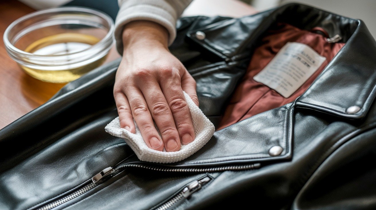 How to laundry leather jacket?