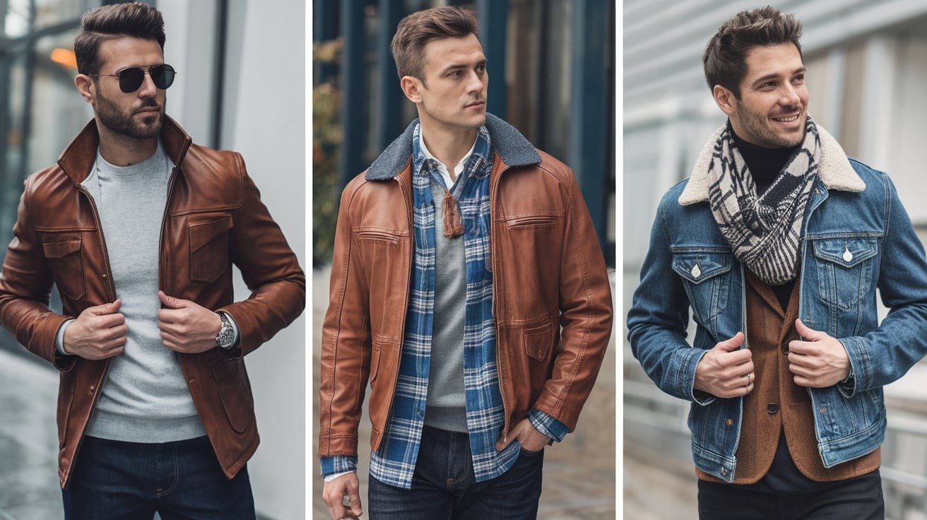 What Looks Best with Men's Leather Jackets? A Style Guide