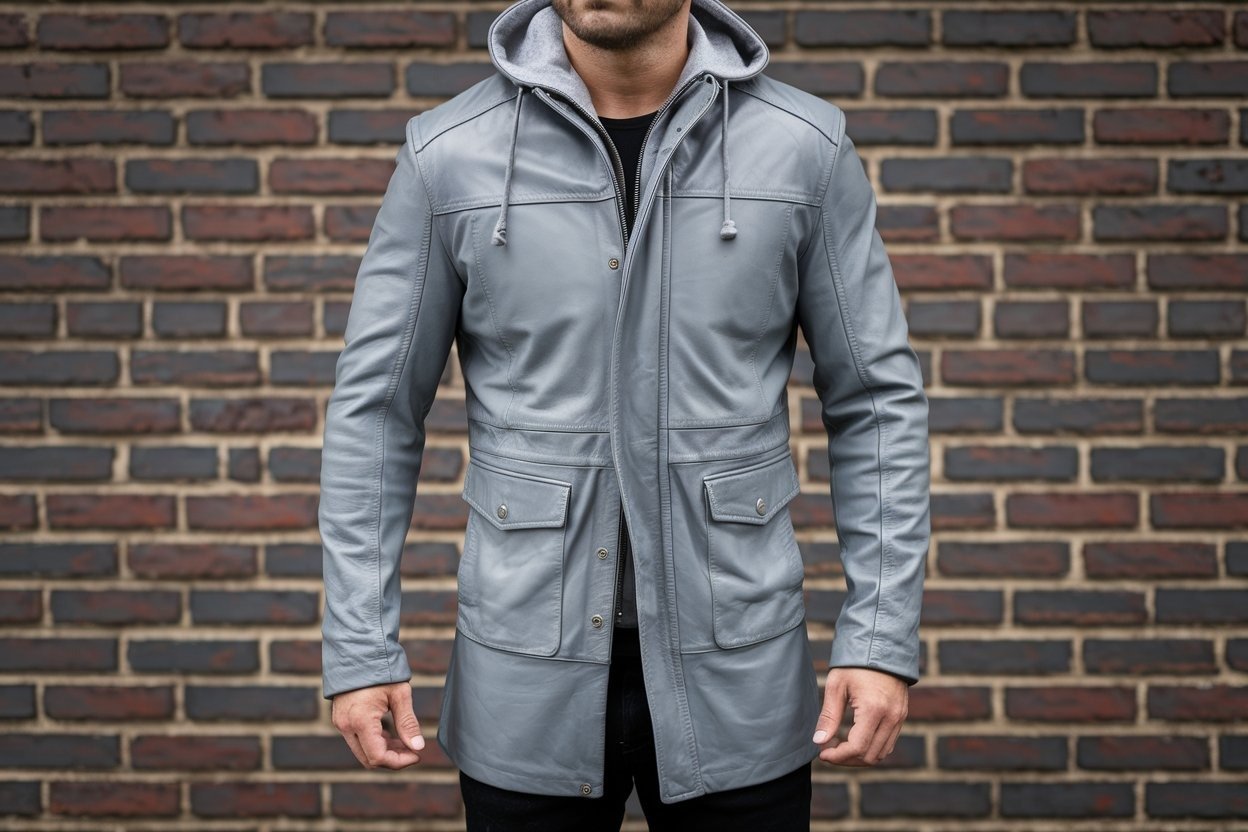 How to Choose the Right Men’s Hooded Leather Jacket
