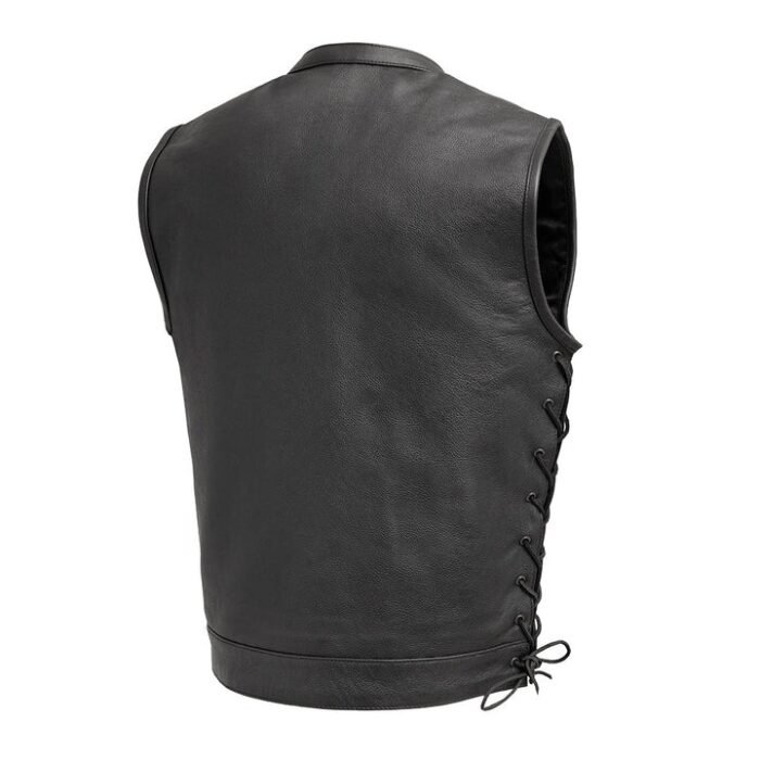 Sniper Leather Motorcycle Vest for Men Perfect for Bikers2